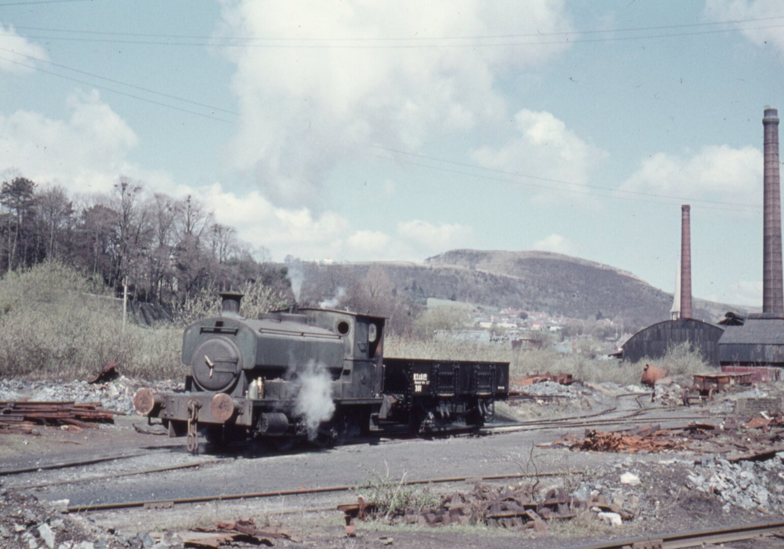 Ken Plant Steam in South Wales in 1962