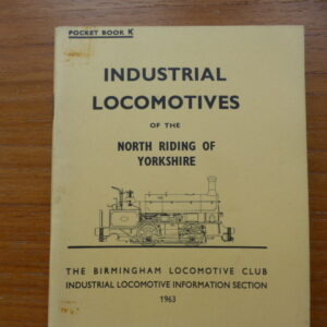 Pocketbook K North Riding of Yorkshire (1963) - Used
