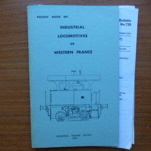 Pocketbook WF Industrial Locomotives of Western France - Used