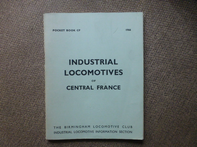 Pocketbook CF Central France (1966) - Used
