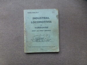 Pocketbook No.8 Yorkshire E and W Ridings (1954) - Used