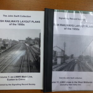 BR Layout Plans 1950s Euston to Crewe with LNWR West Midlands