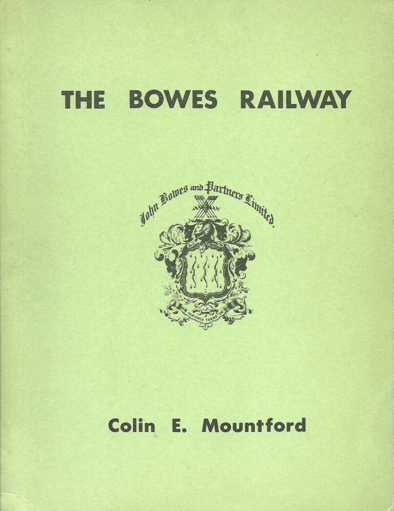 The Bowes Railway - 1st edition - Used