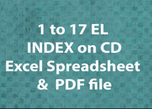 Index to Volumes 1 to 17 of the EL (Existing Locomotives Series) on CD