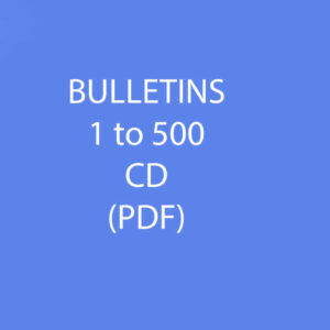Bulletins 1 to 500 on CD