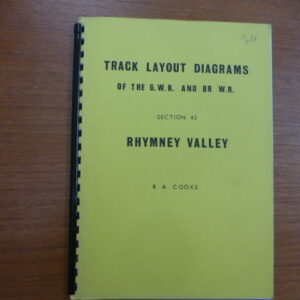 Track Layout Diagrams of the GWR and BR WR - Sections 42 Rhymney Valley