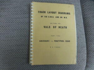 Track Layout Diagrams of the GWR and BR WR - Sections 47B Neath, Aberdare
